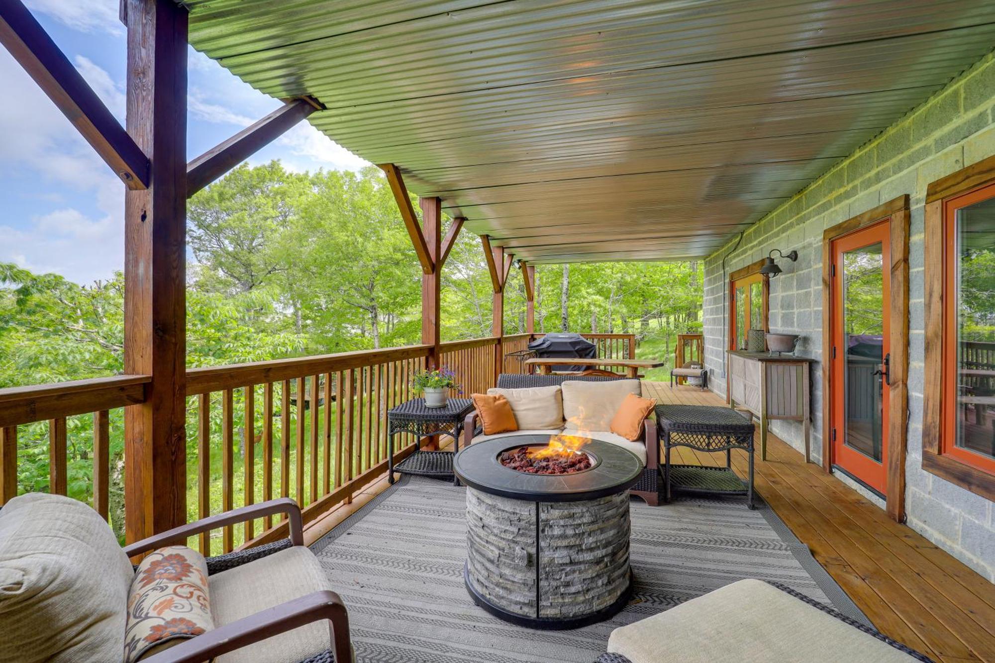 Beech Mountain Cabin With Deck And Grill Near Golf! Exterior foto