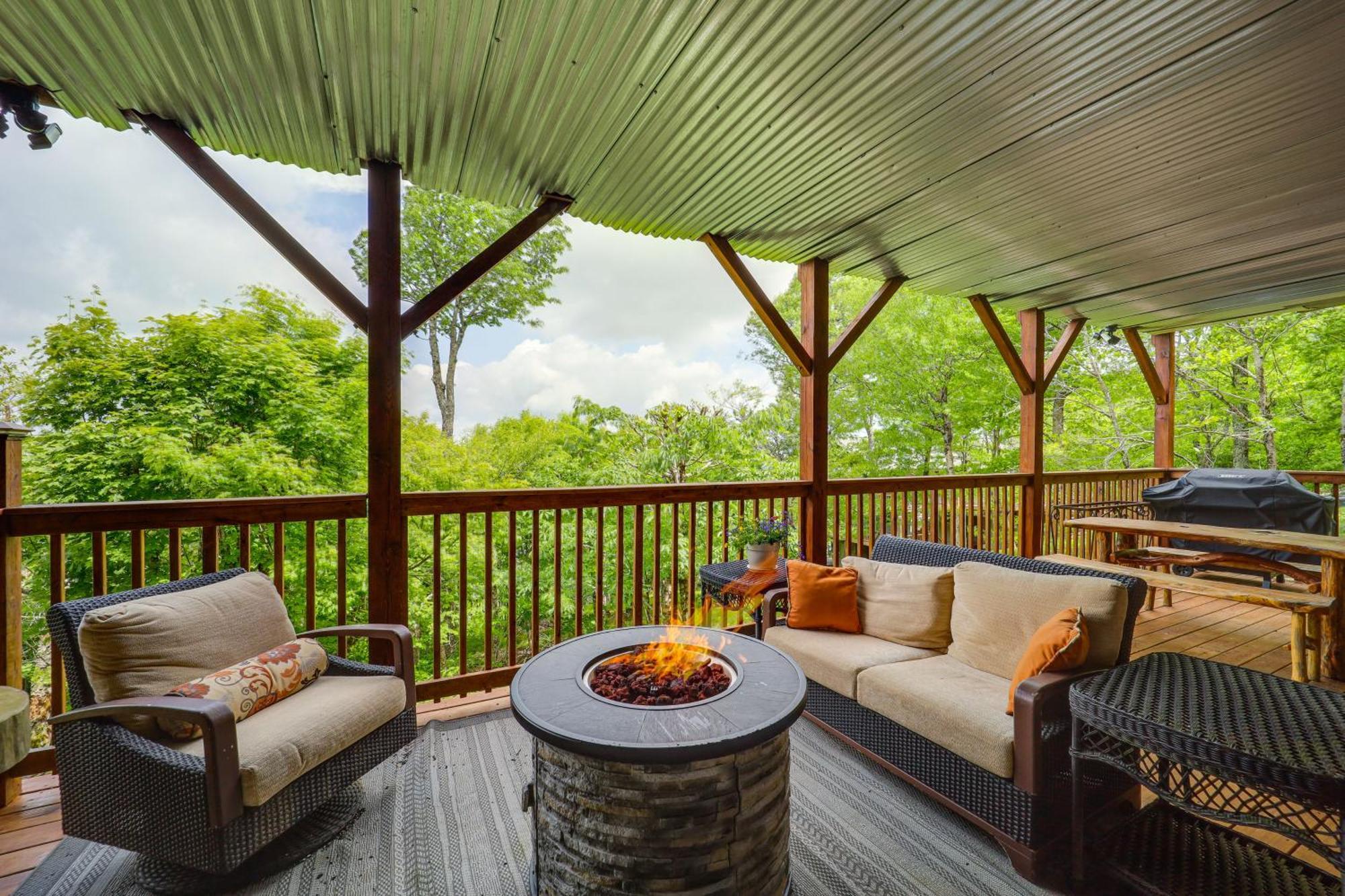 Beech Mountain Cabin With Deck And Grill Near Golf! Exterior foto