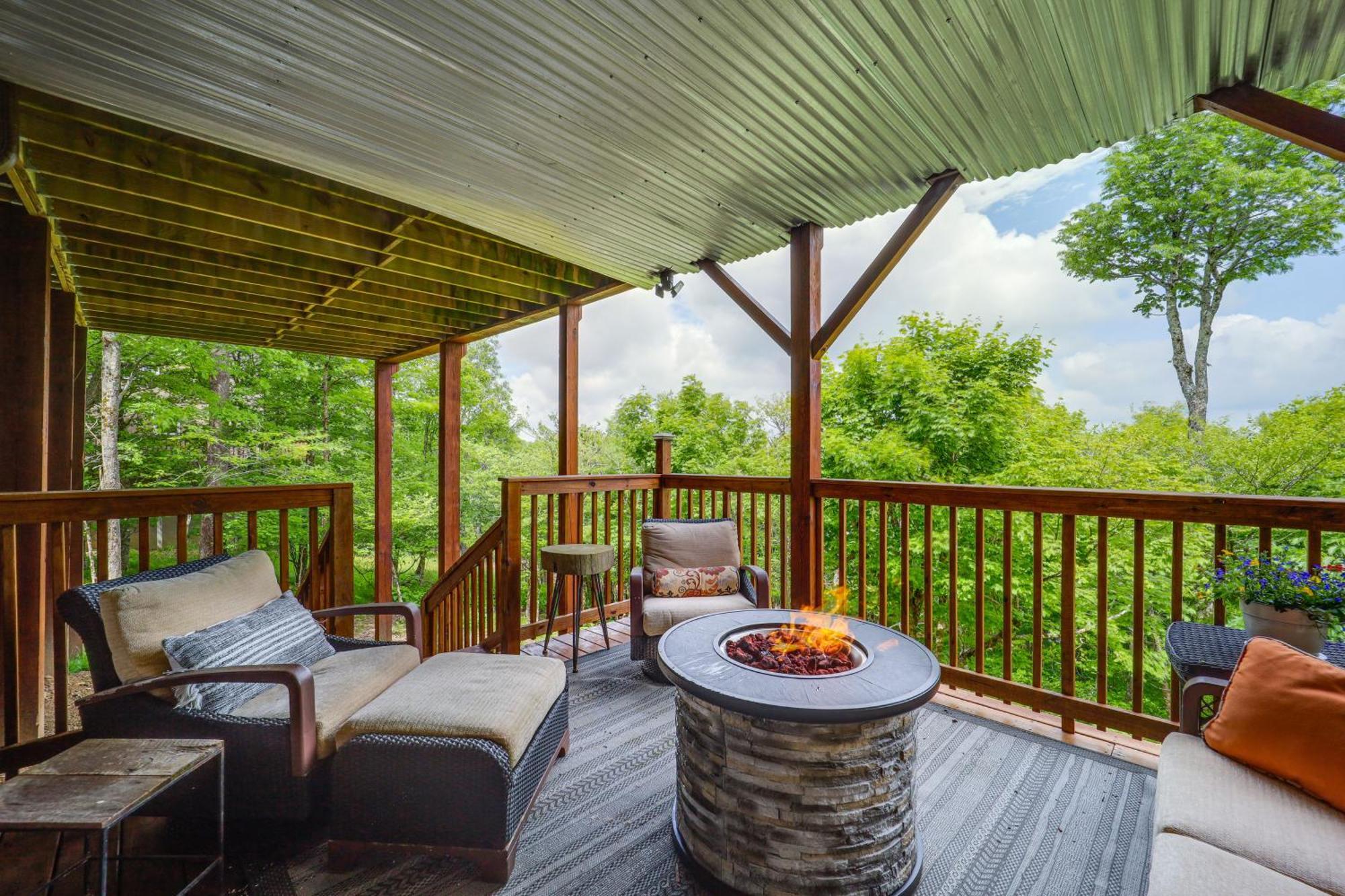 Beech Mountain Cabin With Deck And Grill Near Golf! Exterior foto